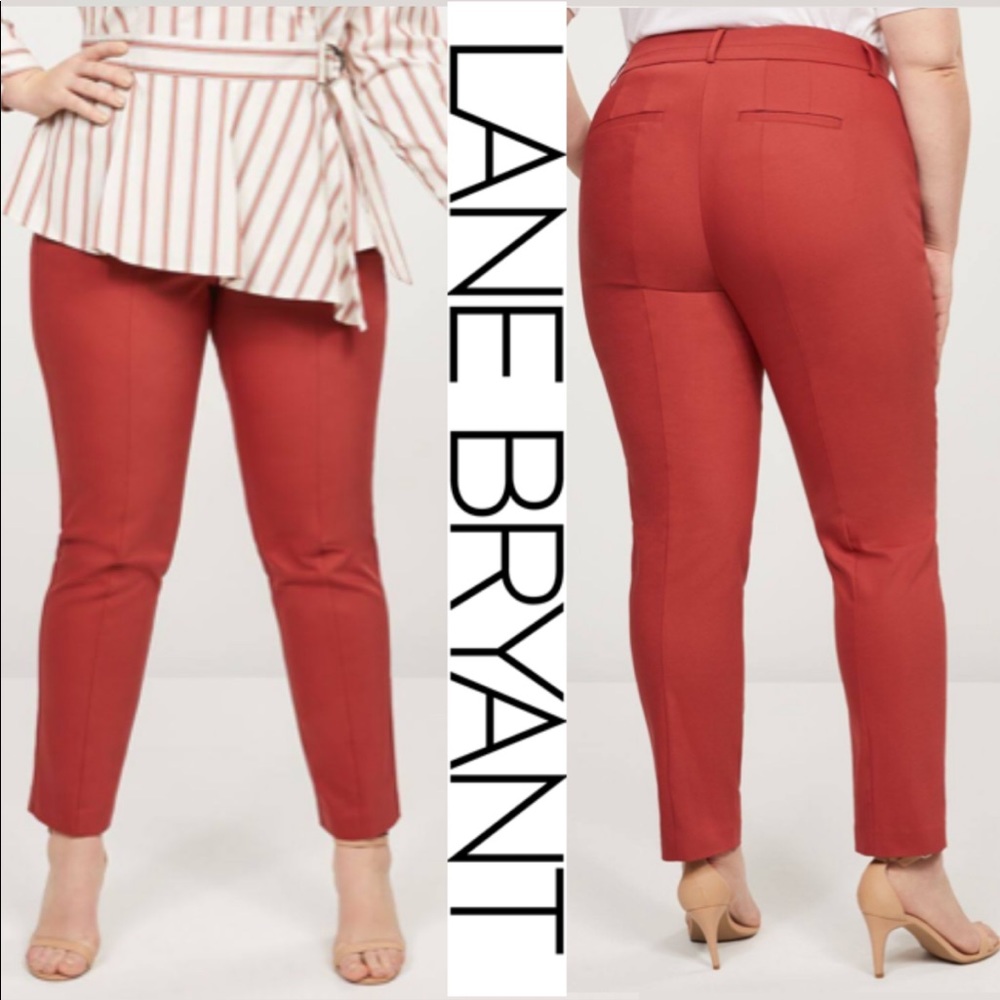 Lane Bryant the curvy Allie skinny ankle pants with power pockets
